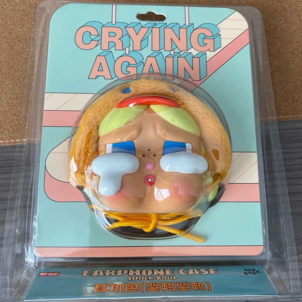 Crybaby Pop Mart Duck You Earphone Case